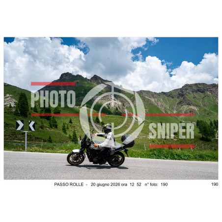 PASSO ROLLE - 20 - 06 - 2026 ORA 12.00 - 13.00 N°190