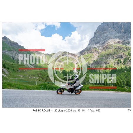 PASSO ROLLE - 20 - 06 - 2026 ORA 13.00 - 14.00 N°063
