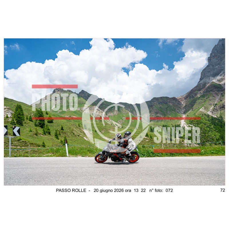 PASSO ROLLE - 20 - 06 - 2026 ORA 13.00 - 14.00 N°072