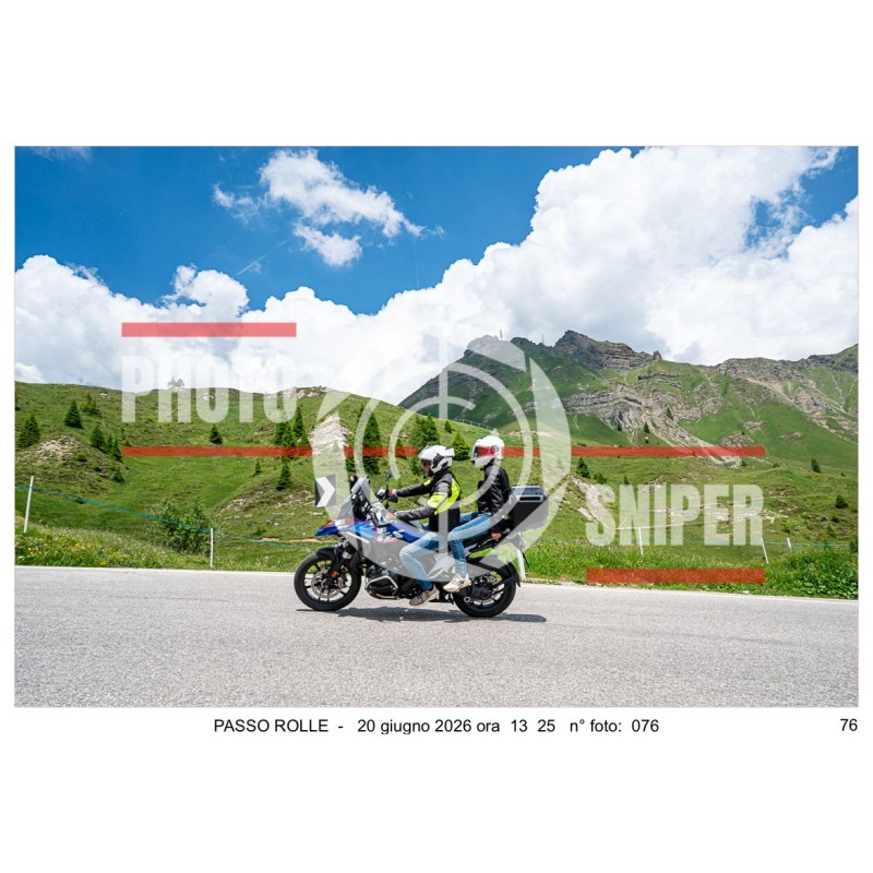 PASSO ROLLE - 20 - 06 - 2026 ORA 13.00 - 14.00 N°076