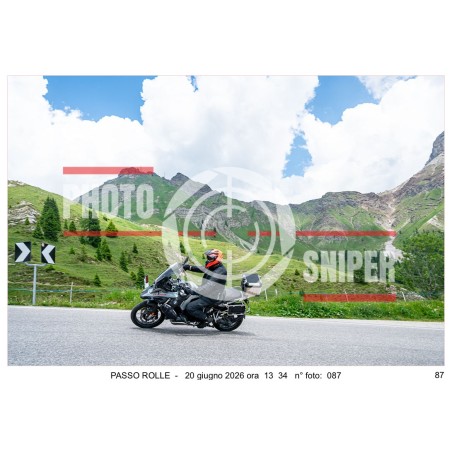 PASSO ROLLE - 20 - 06 - 2026 ORA 13.00 - 14.00 N°087