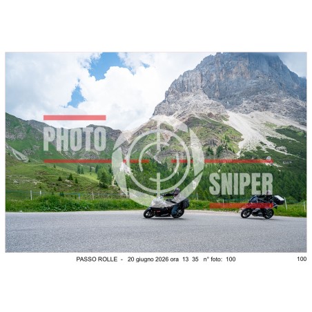 PASSO ROLLE - 20 - 06 - 2026 ORA 13.00 - 14.00 N°100