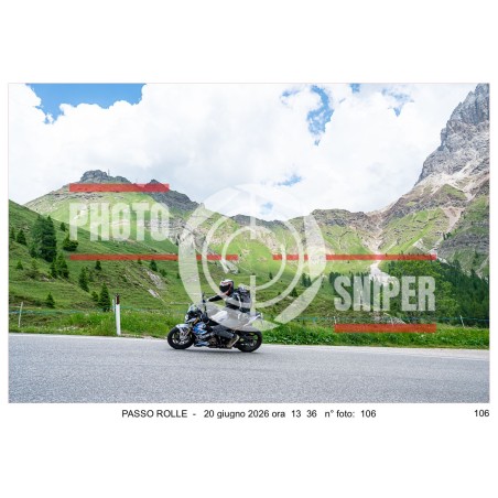 PASSO ROLLE - 20 - 06 - 2026 ORA 13.00 - 14.00 N°106