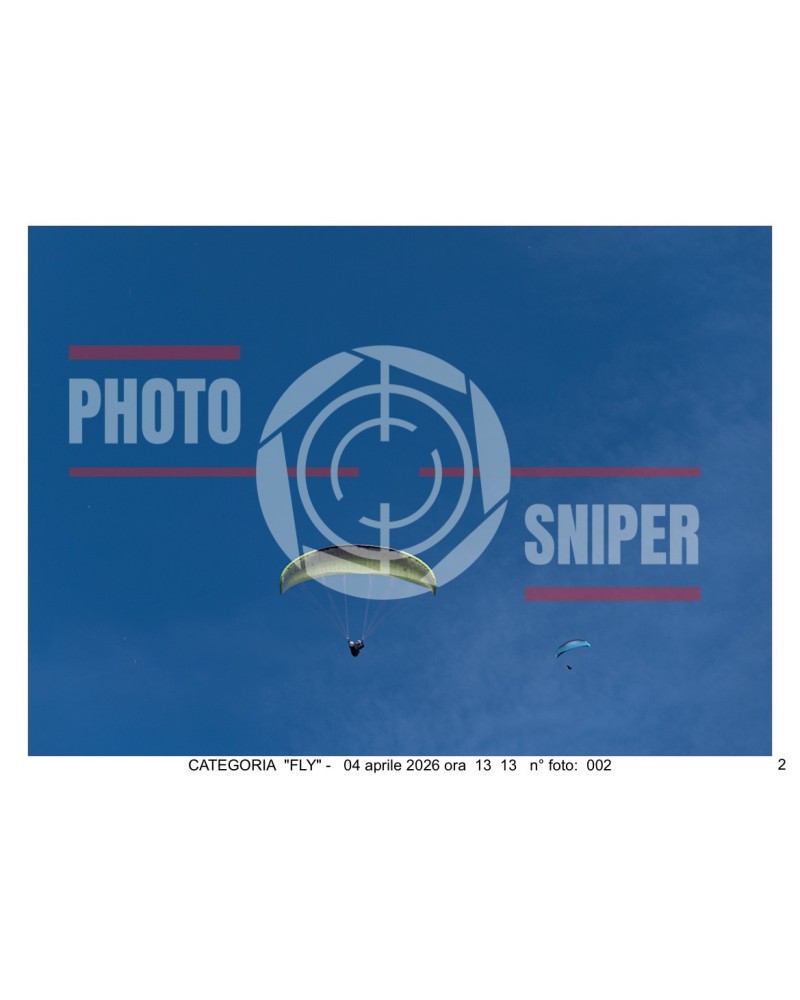 FLY  BORSO DEL GRAPPA 04/04/26 ORA 13.00 - 14.00  N°002