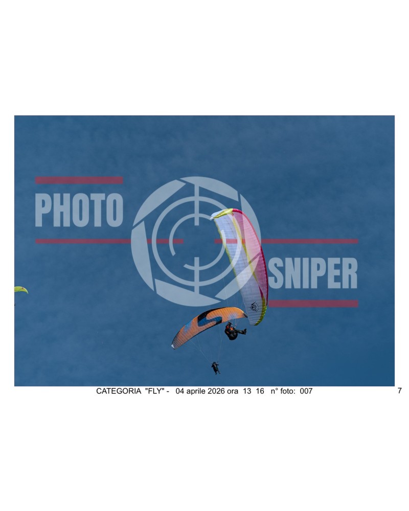 FLY  BORSO DEL GRAPPA 04/04/26 ORA 13.00 - 14.00  N°007