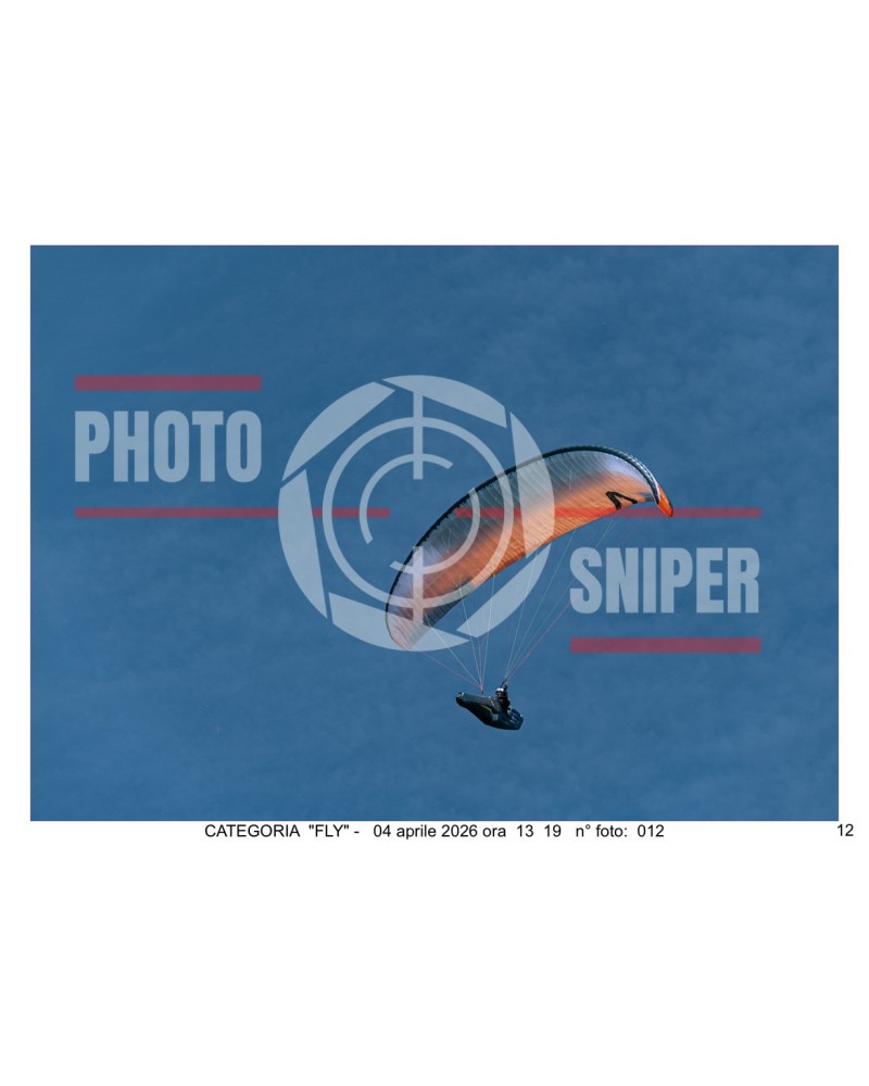 FLY  BORSO DEL GRAPPA 04/04/26 ORA 13.00 - 14.00  N°012