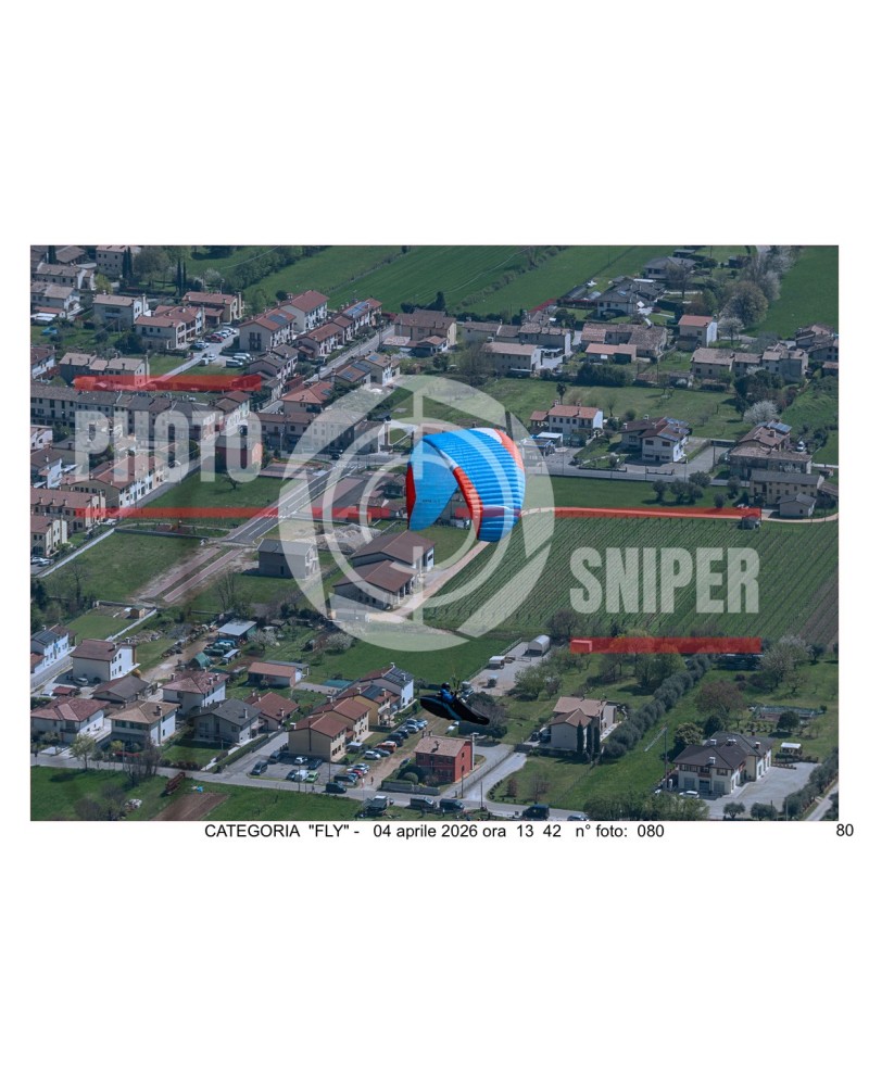 FLY  BORSO DEL GRAPPA 04/04/26 ORA 13.00 - 14.00  N°080