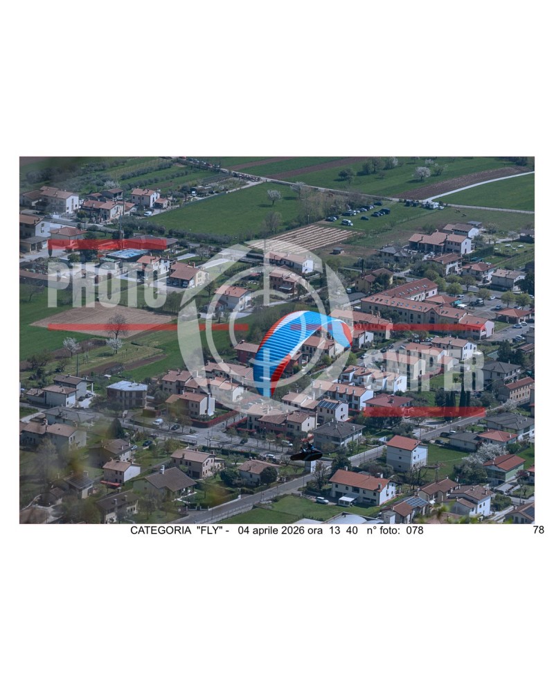 FLY  BORSO DEL GRAPPA 04/04/26 ORA 13.00 - 14.00  N°078