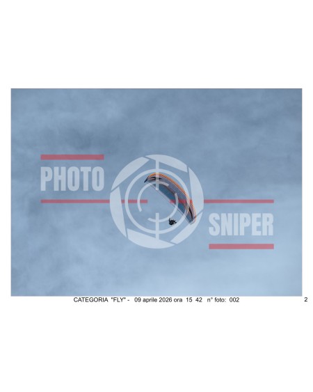 FLY BORSO DEL GRAPPA 09/04/26 ORA 15.00 - 16.00 N°002