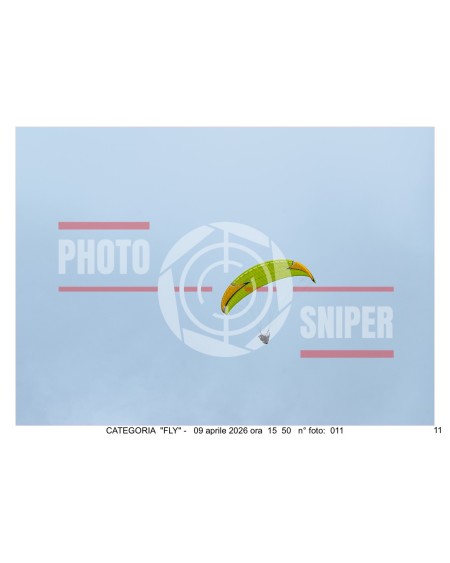 FLY BORSO DEL GRAPPA 09/04/26 ORA 15.00 - 16.00 N°011