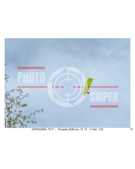 FLY BORSO DEL GRAPPA 09/04/26 ORA 15.00 - 16.00 N°012