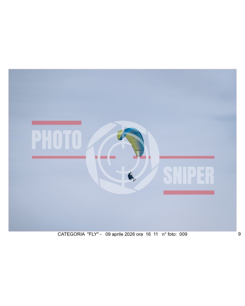 FLY BORSO DEL GRAPPA 09/04/26 ORA 16.00 - 17.00 N°009