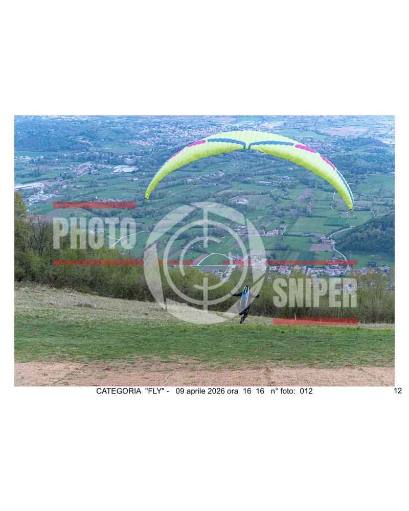 FLY BORSO DEL GRAPPA 09/04/26 ORA 16.00 - 17.00 N°012