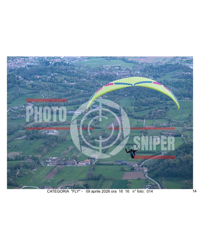 FLY BORSO DEL GRAPPA 09/04/26 ORA 16.00 - 17.00 N°014