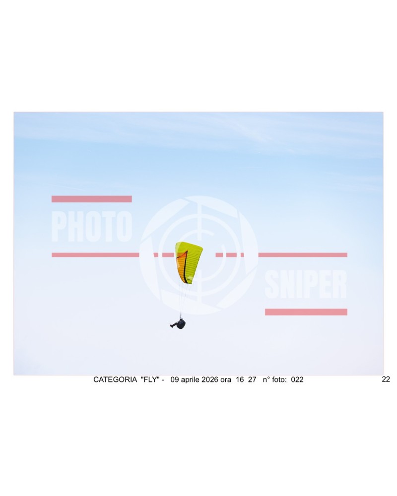 FLY BORSO DEL GRAPPA 09/04/26 ORA 16.00 - 17.00 N°022