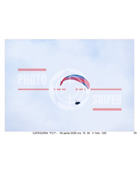 FLY BORSO DEL GRAPPA 09/04/26 ORA 16.00 - 17.00 N°025