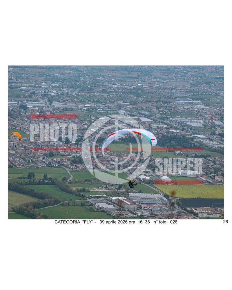 FLY BORSO DEL GRAPPA 09/04/26 ORA 16.00 - 17.00 N°026