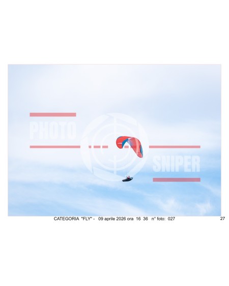 FLY BORSO DEL GRAPPA 09/04/26 ORA 16.00 - 17.00 N°027