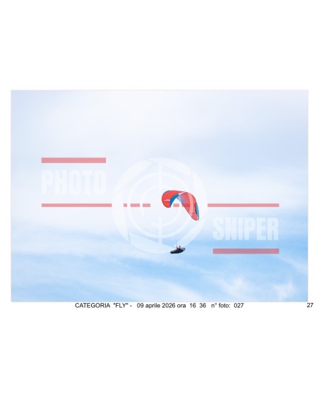 FLY BORSO DEL GRAPPA 09/04/26 ORA 16.00 - 17.00 N°027