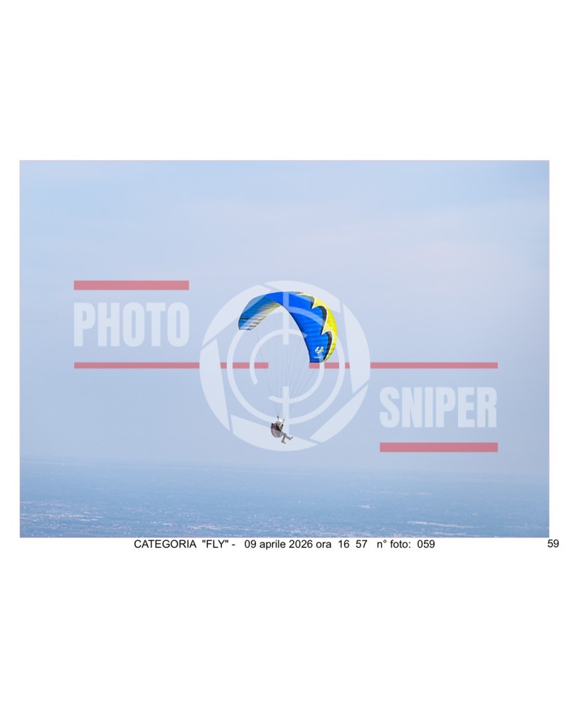 FLY BORSO DEL GRAPPA 09/04/26 ORA 16.00 - 17.00 N°059