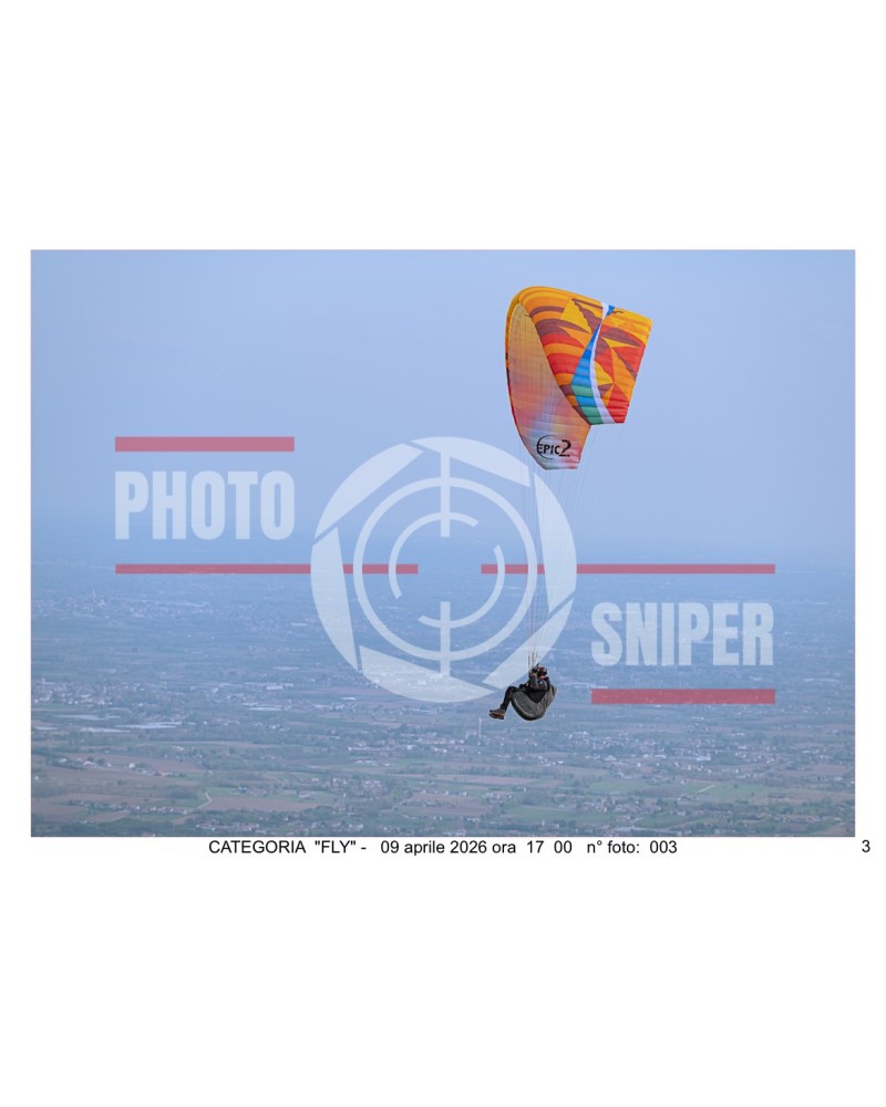 FLY BORSO DEL GRAPPA 09/04/26 ORA 17.00 - 18.00 N°003