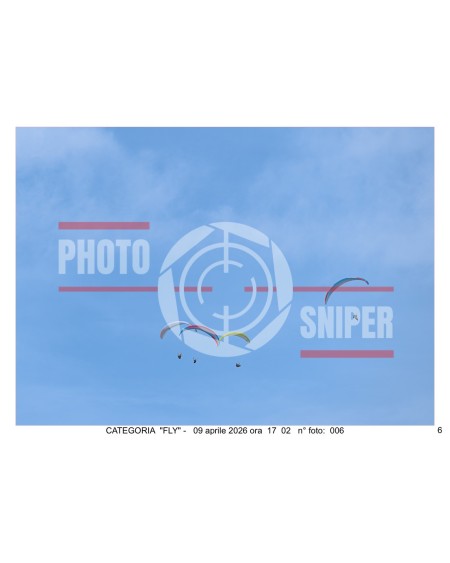 FLY BORSO DEL GRAPPA 09/04/26 ORA 17.00 - 18.00 N°006