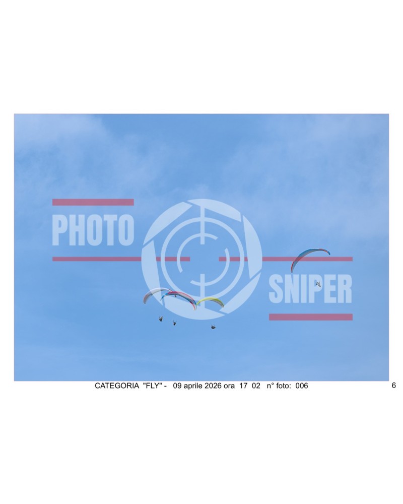 FLY BORSO DEL GRAPPA 09/04/26 ORA 17.00 - 18.00 N°006