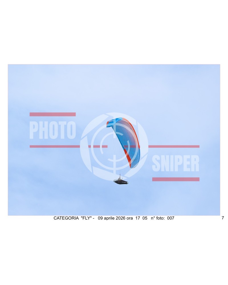 FLY BORSO DEL GRAPPA 09/04/26 ORA 17.00 - 18.00 N°007