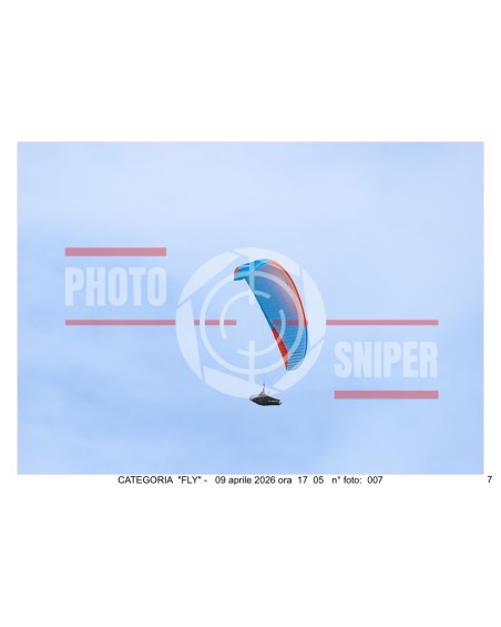 FLY BORSO DEL GRAPPA 09/04/26 ORA 17.00 - 18.00 N°007