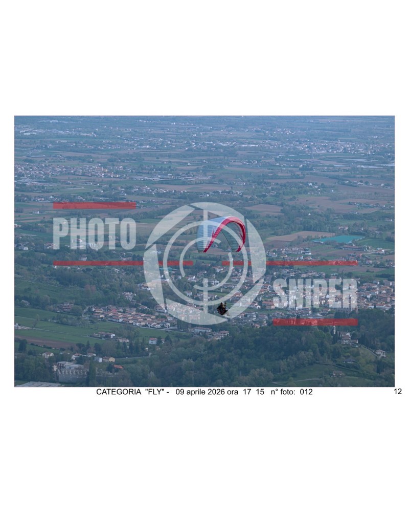 FLY BORSO DEL GRAPPA 09/04/26 ORA 17.00 - 18.00 N°012