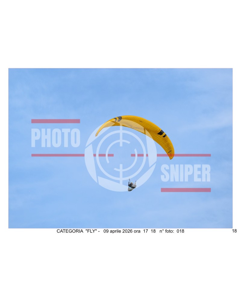 FLY BORSO DEL GRAPPA 09/04/26 ORA 17.00 - 18.00 N°018