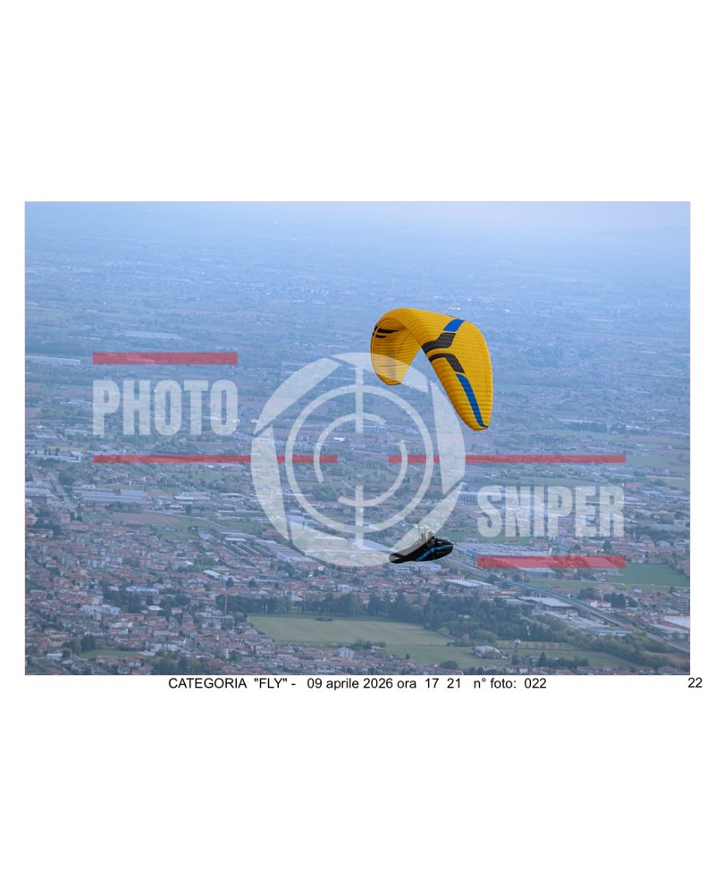 FLY BORSO DEL GRAPPA 09/04/26 ORA 17.00 - 18.00 N°022