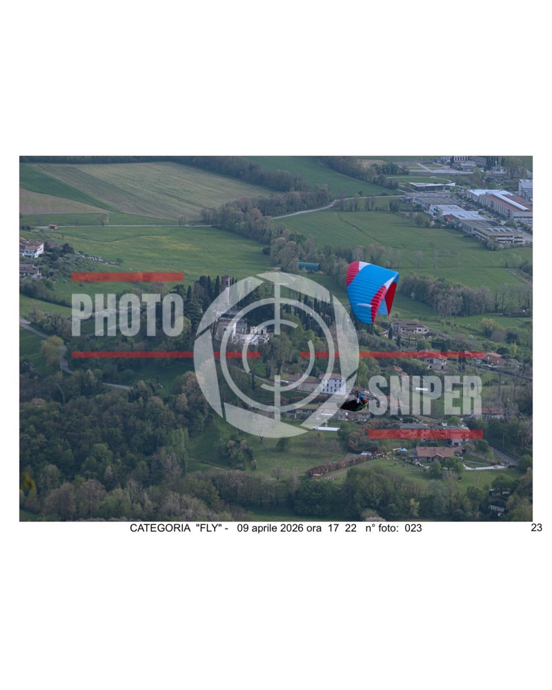 FLY BORSO DEL GRAPPA 09/04/26 ORA 17.00 - 18.00 N°023