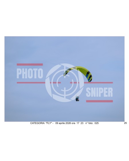 FLY BORSO DEL GRAPPA 09/04/26 ORA 17.00 - 18.00 N°025