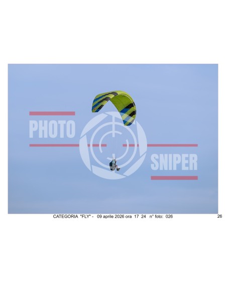 FLY BORSO DEL GRAPPA 09/04/26 ORA 17.00 - 18.00 N°026
