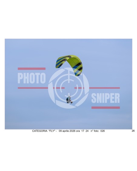 FLY BORSO DEL GRAPPA 09/04/26 ORA 17.00 - 18.00 N°026