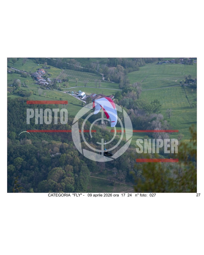 FLY BORSO DEL GRAPPA 09/04/26 ORA 17.00 - 18.00 N°027