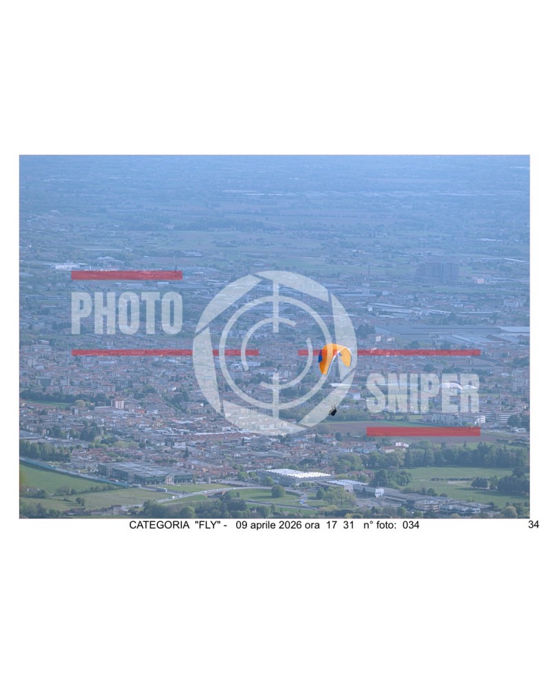 FLY BORSO DEL GRAPPA 09/04/26 ORA 17.00 - 18.00 N°034