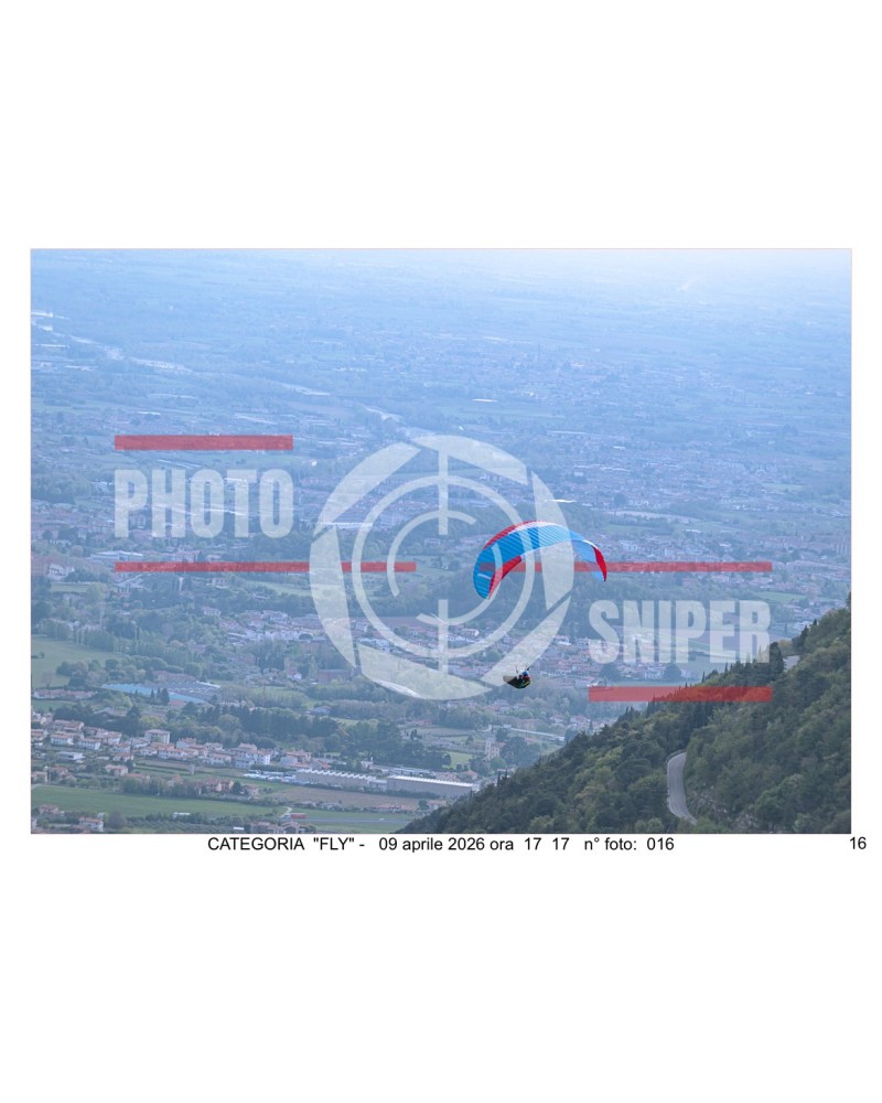 FLY BORSO DEL GRAPPA 09/04/26 ORA 17.00 - 18.00 N°016