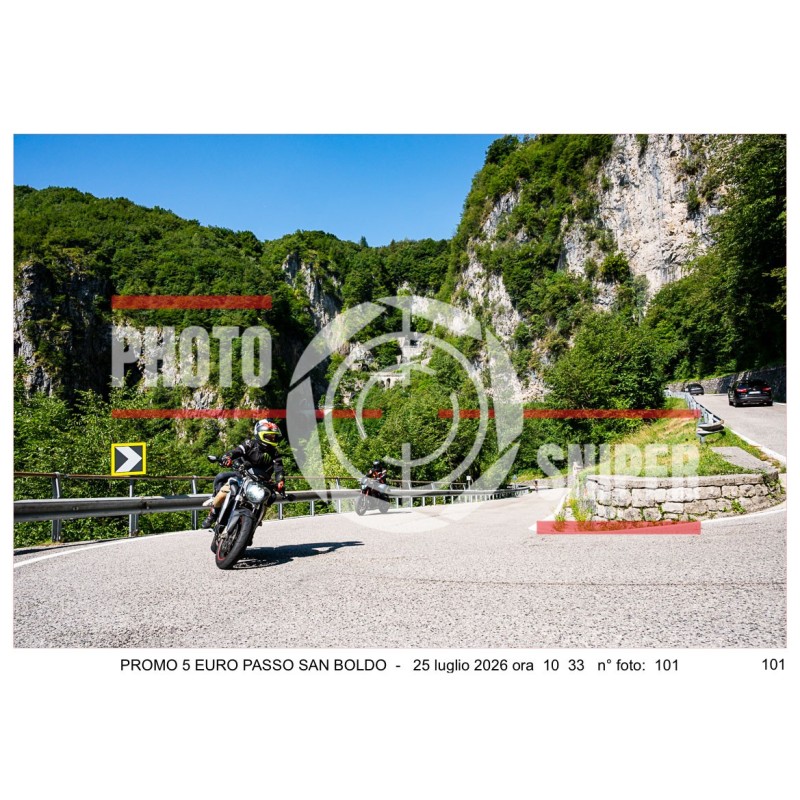 PROMO 5 EURO PASSO SAN BOLDO - 25 - 07 - 2026 ORA 10.00/11.00 N°101