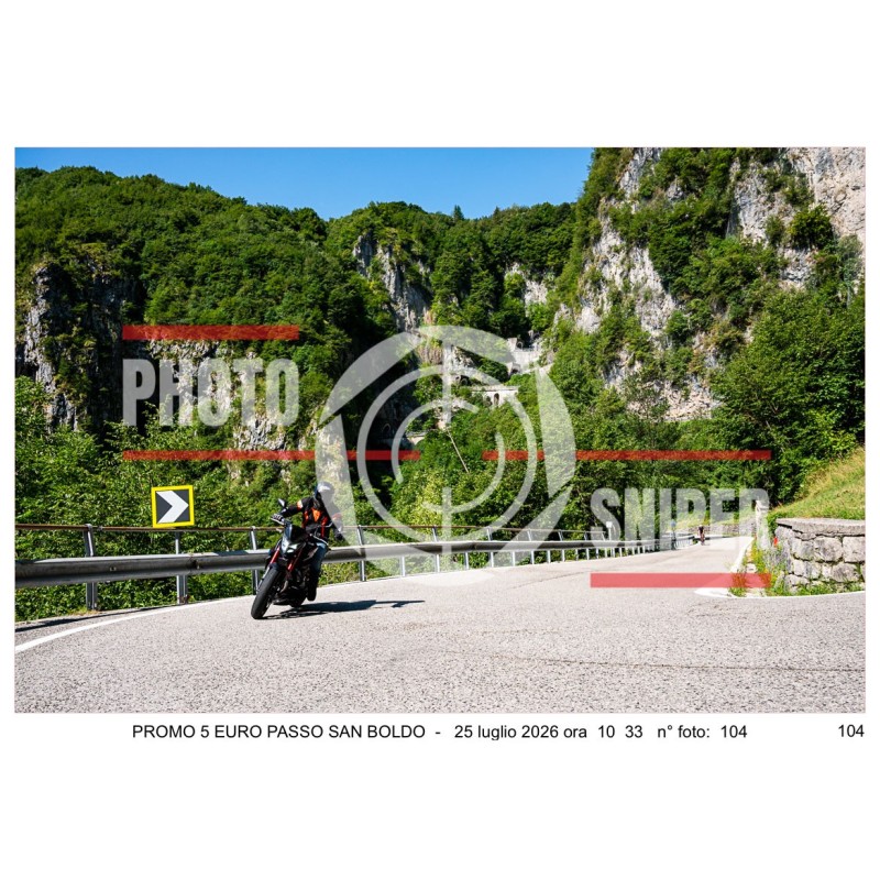 PROMO 5 EURO PASSO SAN BOLDO - 25 - 07 - 2026 ORA 10.00/11.00 N°104