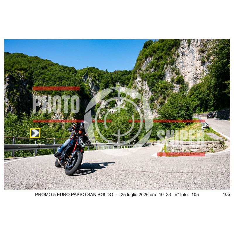 PROMO 5 EURO PASSO SAN BOLDO - 25 - 07 - 2026 ORA 10.00/11.00 N°105