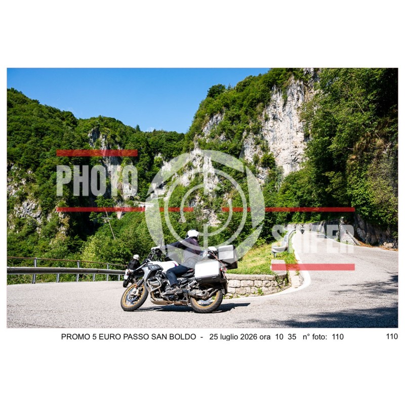 PROMO 5 EURO PASSO SAN BOLDO - 25 - 07 - 2026 ORA 10.00/11.00 N°110