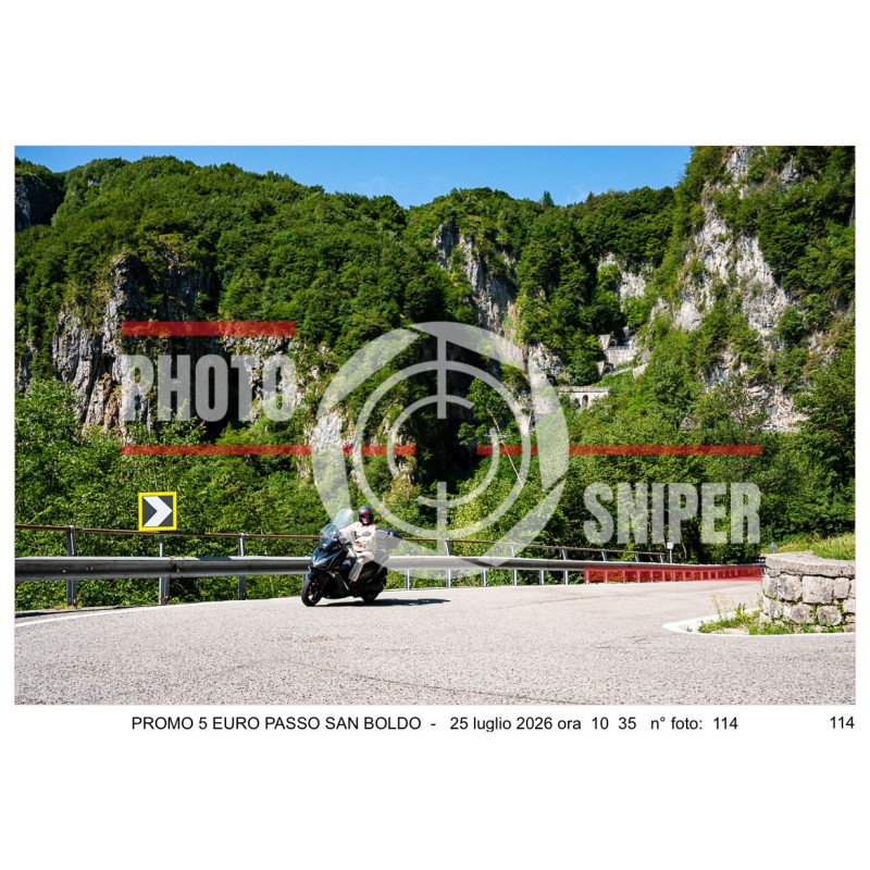 PROMO 5 EURO PASSO SAN BOLDO - 25 - 07 - 2026 ORA 10.00/11.00 N°114