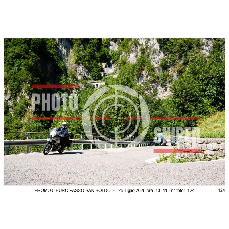 PROMO 5 EURO PASSO SAN BOLDO - 25 - 07 - 2026 ORA 10.00/11.00 N°124