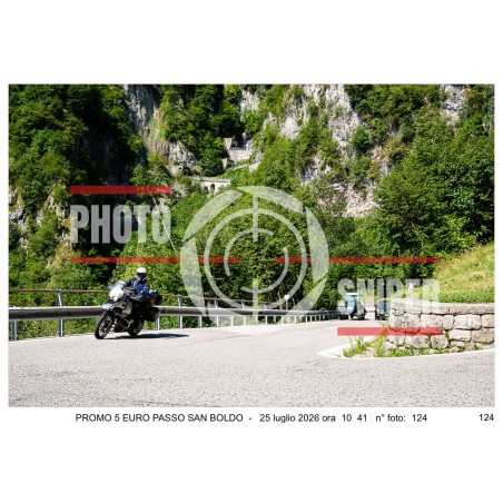 PROMO 5 EURO PASSO SAN BOLDO - 25 - 07 - 2026 ORA 10.00/11.00 N°124