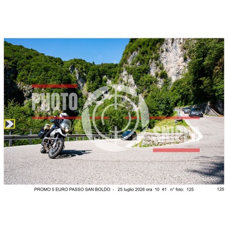 PROMO 5 EURO PASSO SAN BOLDO - 25 - 07 - 2026 ORA 10.00/11.00 N°125
