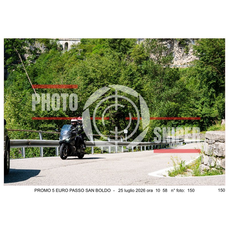 PROMO 5 EURO PASSO SAN BOLDO - 25 - 07 - 2026 ORA 10.00/11.00 N°150