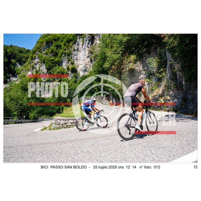 BICI PASSO SAN BOLDO - 25 - 07 - 2026 ORA 12.00/13.00 N°012