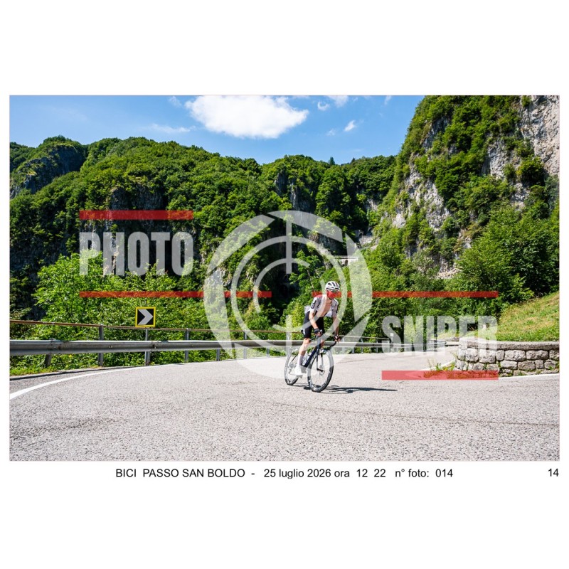 BICI PASSO SAN BOLDO - 25 - 07 - 2026 ORA 12.00/13.00 N°014